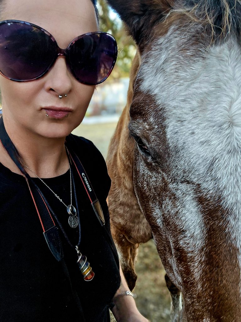 Equestrian photographer Liz Flores in Ocala